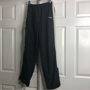 Brooks Windbreaker Pants S Read Black White Stripe